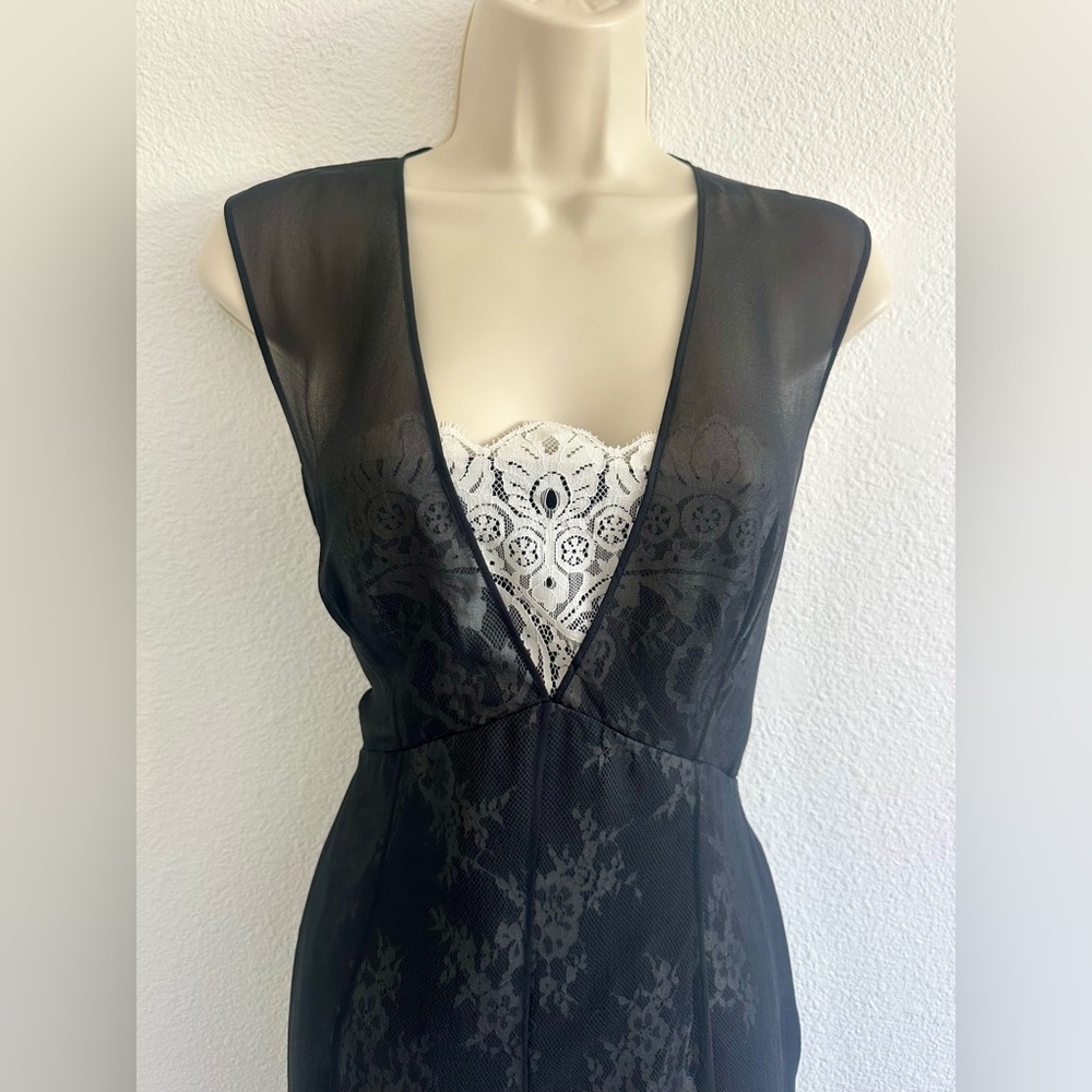 Robert Rodriguez Black Lace Mini Dress - Picture 6 of 15